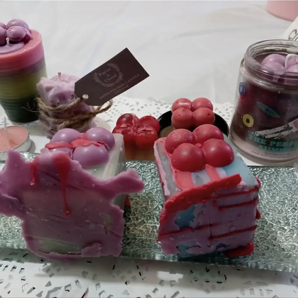 Hand made fragrance candle sets